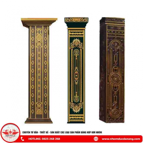 Trụ Và Ốp Trụ Nhôm Đúc AK-09